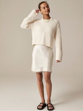 J Crew Heritage Fisherman Knit Sweater 2X NWT